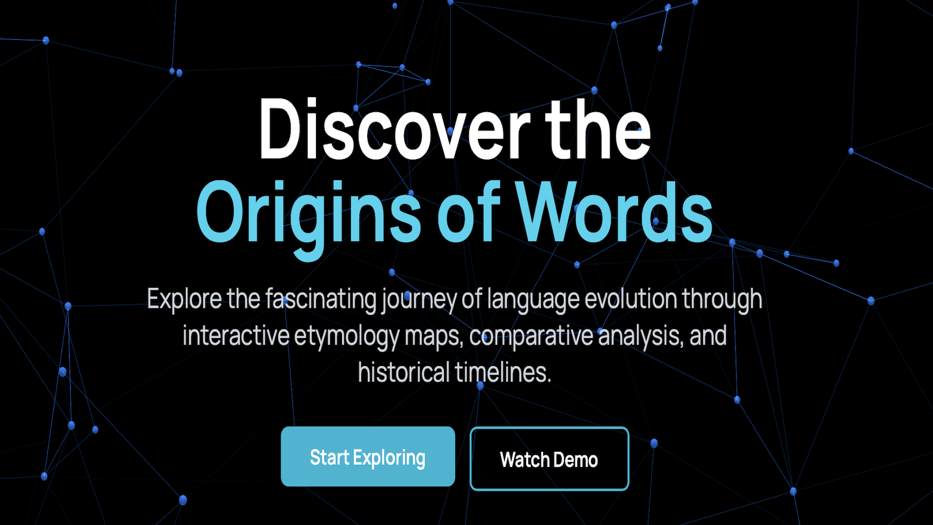 Comprehensive etymology solutions